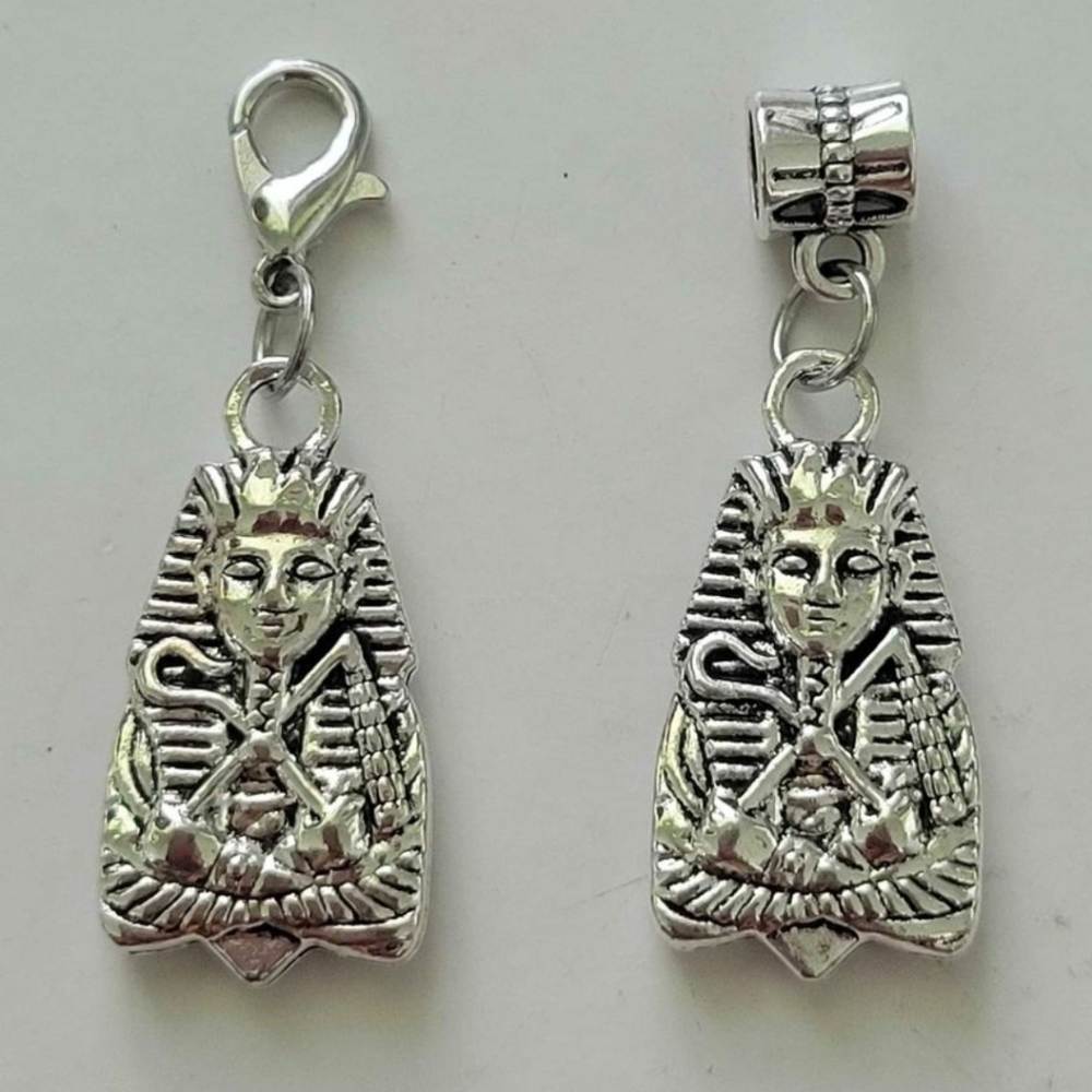 Clip On king tut charms $7 each Egyptian charms